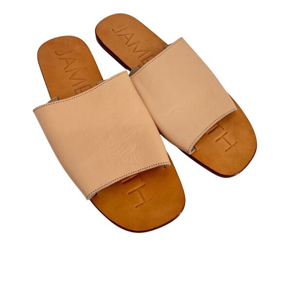 James Smith Off‎ Duty Slide Sandal in Tan Size EU 41 - Picture 3 of 8